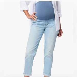 NWT Signature Gold Levi Strauss Maternity Blue Soda Springs Jeans Women's XS